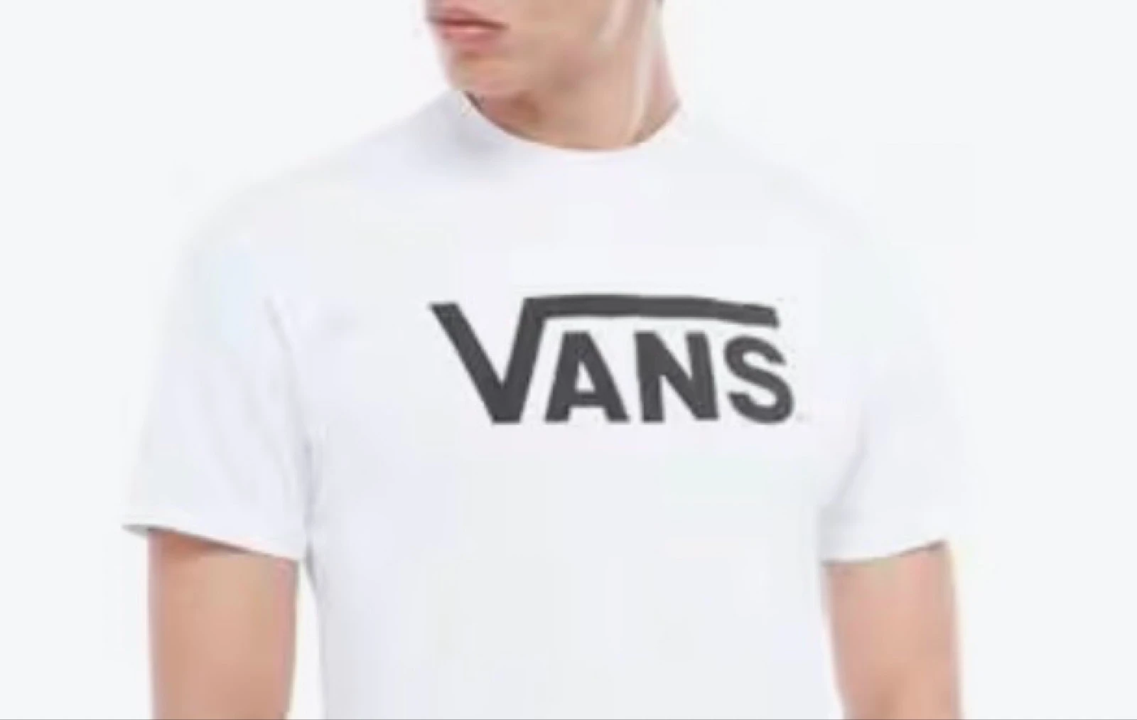 Camisola branca da Vans